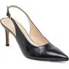 Dolce Vita Elasi Pointed Toe Slingback Pump In Black