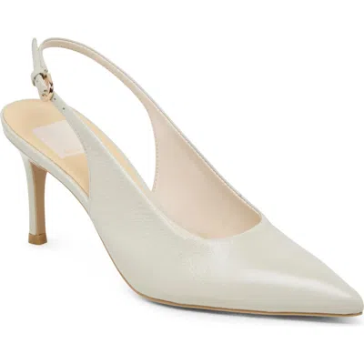 Dolce Vita Elasi Pointed Toe Slingback Pump In Green