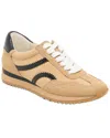 Dolce Vita Womens Two Tone Leather Casual And Fashion Sneakers