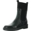 Dolce Vita Elyse H20 Womens Suee Suede Mid-calf Boots In Black