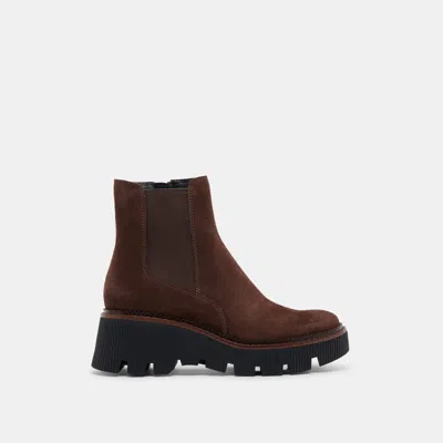Dolce Vita Emmet H2o Boots Dk Brown Suede