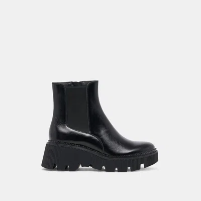 Dolce Vita Emmet H2o Boots Midnight Crinkle Patent