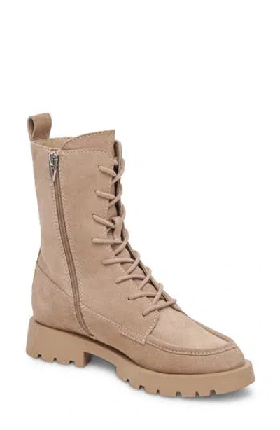 Dolce Vita Erlene Combat Boot In Brown
