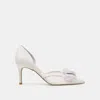Dolce Vita Evelin Heels White Mesh In Multi