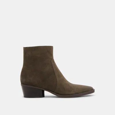 Dolce Vita Fahari H2o Booties Army Suede