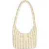 Dolce Vita Faux Pearl Shoulder Bag