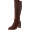 Dolce Vita Flapper Womens Faux Suede Round Toe Knee-high Boots In Multi