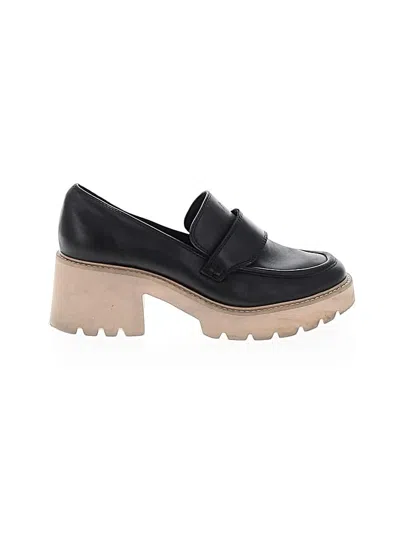 Pre-owned Dolce Vita Flats In Black