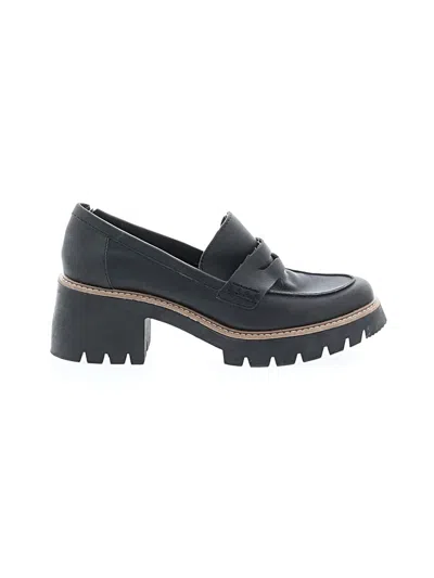 Pre-owned Dolce Vita Flats In Black