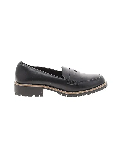 Pre-owned Dolce Vita Flats In Black