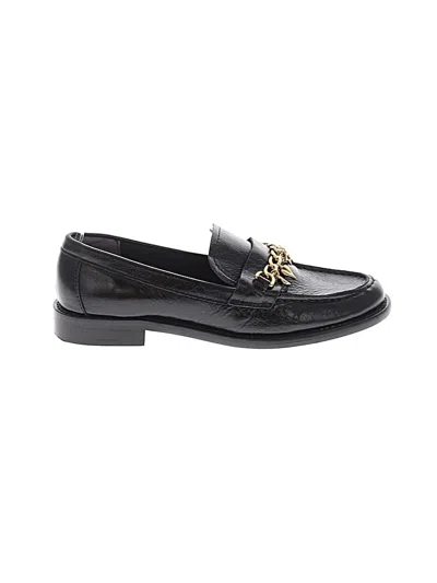 Pre-owned Dolce Vita Flats In Black