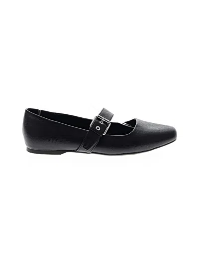 Pre-owned Dolce Vita Flats In Black