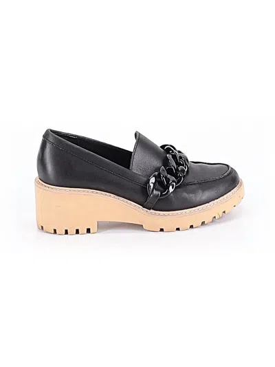 Pre-owned Dolce Vita Flats In Black
