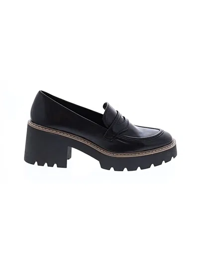 Pre-owned Dolce Vita Flats In Black