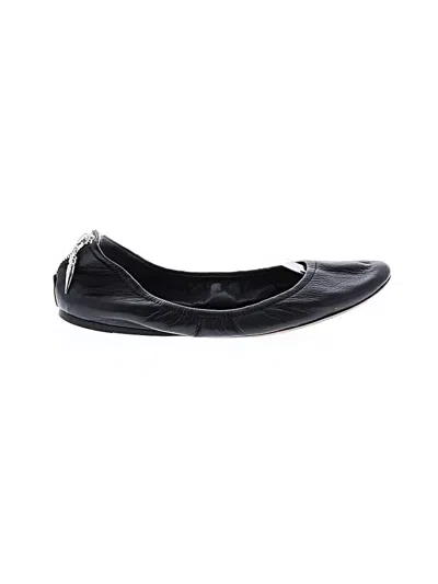 Pre-owned Dolce Vita Flats In Black