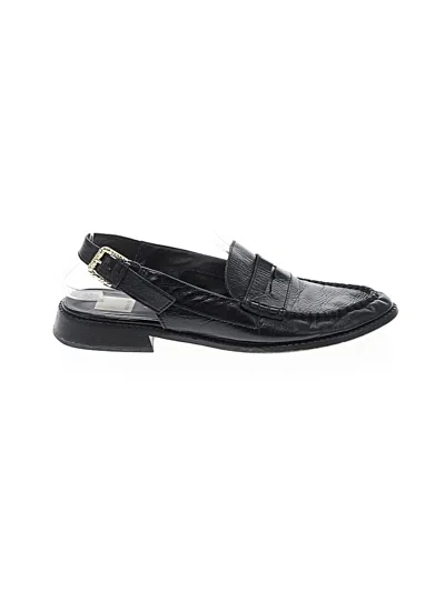 Pre-owned Dolce Vita Flats In Black