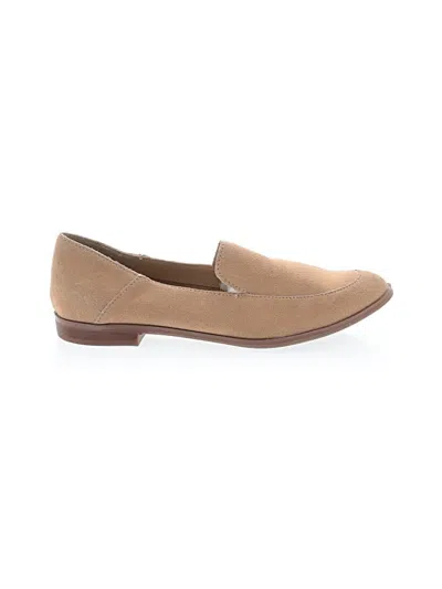 Pre-owned Dolce Vita Flats In Brown
