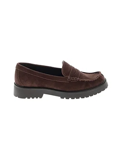 Pre-owned Dolce Vita Flats In Brown