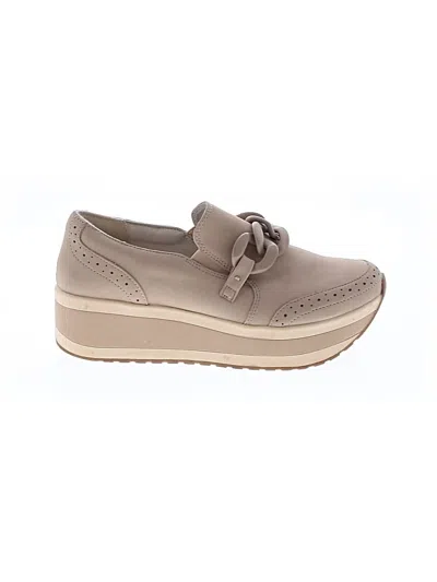 Pre-owned Dolce Vita Flats In Brown