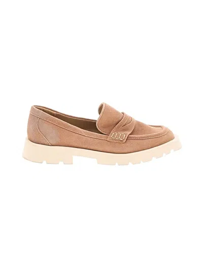 Pre-owned Dolce Vita Flats In Brown