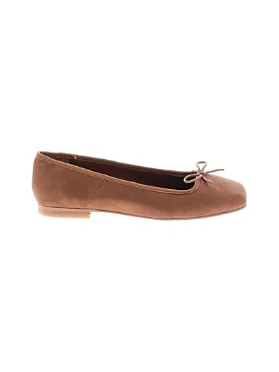 Pre-owned Dolce Vita Flats In Brown