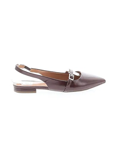 Pre-owned Dolce Vita Flats In Brown