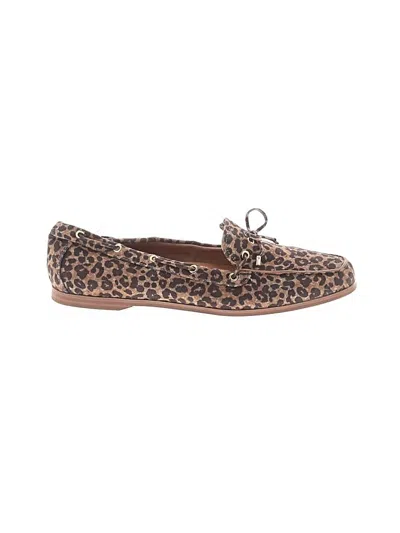 Pre-owned Dolce Vita Flats In Brown
