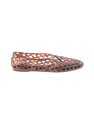 Pre-owned Dolce Vita Flats In Brown