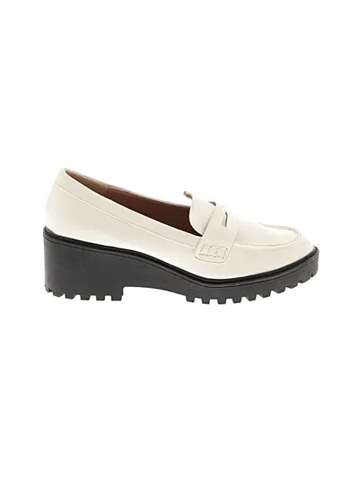 Pre-owned Dolce Vita Flats In Ivory