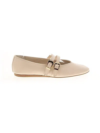 Pre-owned Dolce Vita Flats In Ivory