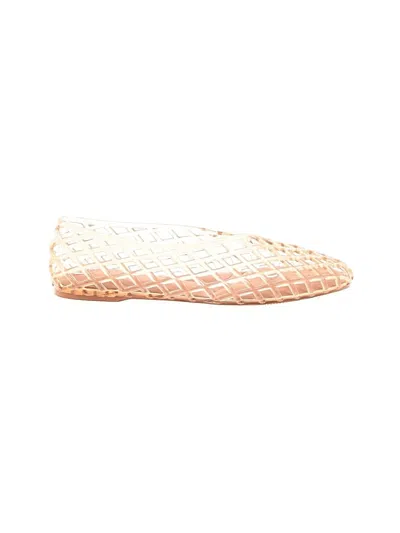 Pre-owned Dolce Vita Flats In Ivory