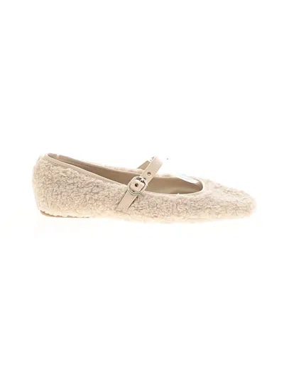 Pre-owned Dolce Vita Flats In Ivory