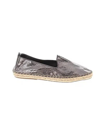 Pre-owned Dolce Vita Flats In Silver