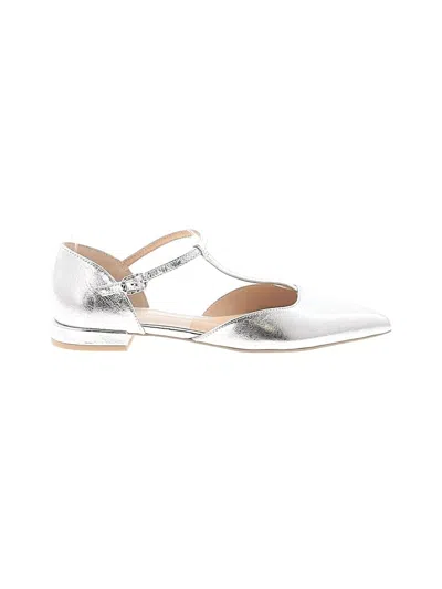Pre-owned Dolce Vita Flats In Silver