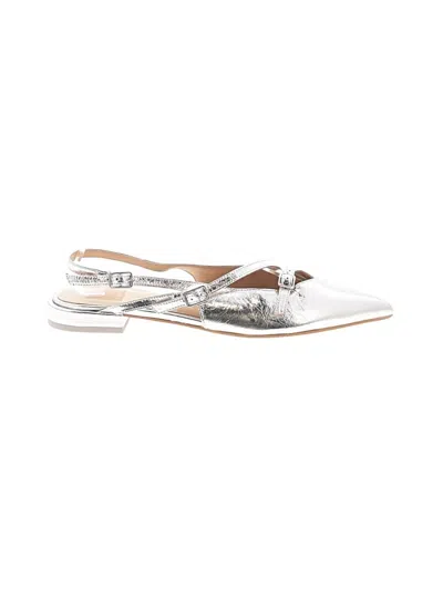 Pre-owned Dolce Vita Flats In Silver
