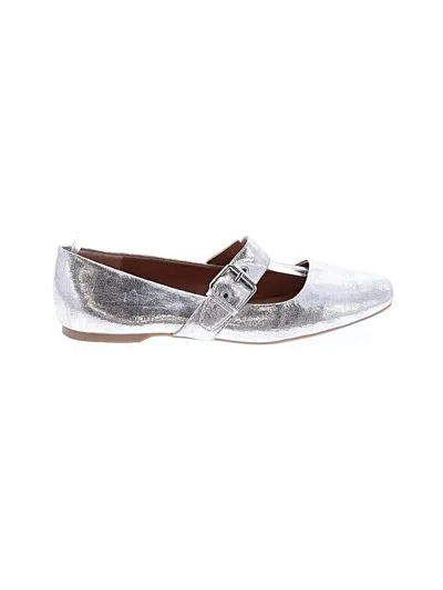 Pre-owned Dolce Vita Flats In Silver