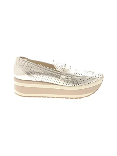 Pre-owned Dolce Vita Flats In Silver