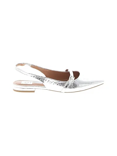 Pre-owned Dolce Vita Flats In Silver