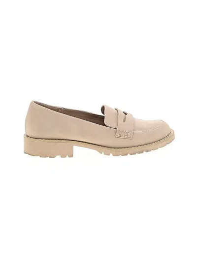 Pre-owned Dolce Vita Flats In Tan