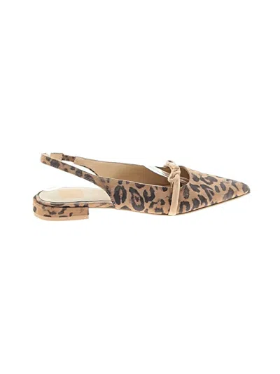Pre-owned Dolce Vita Flats In Tan
