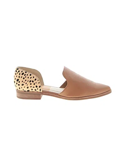 Pre-owned Dolce Vita Flats In Tan