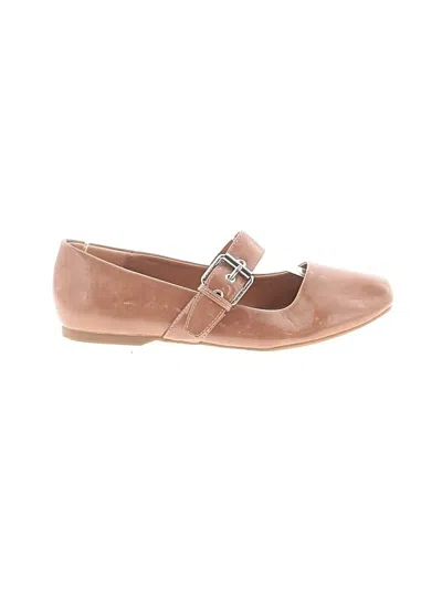 Pre-owned Dolce Vita Flats In Tan