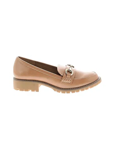 Pre-owned Dolce Vita Flats In Tan