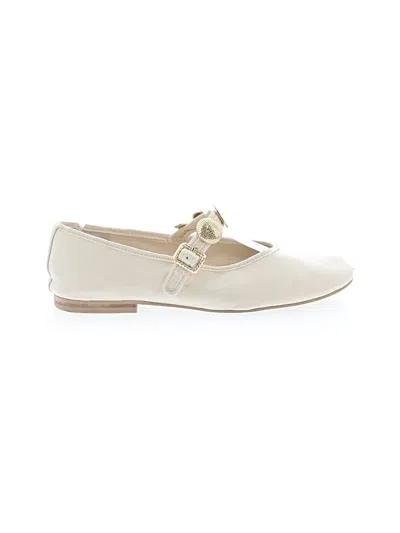 Pre-owned Dolce Vita Flats In White