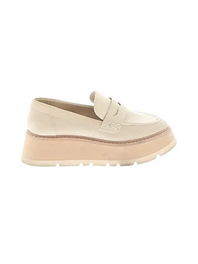 Pre-owned Dolce Vita Flats In White