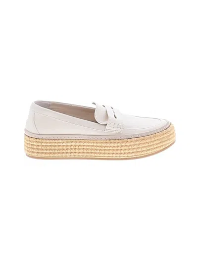 Pre-owned Dolce Vita Flats In White