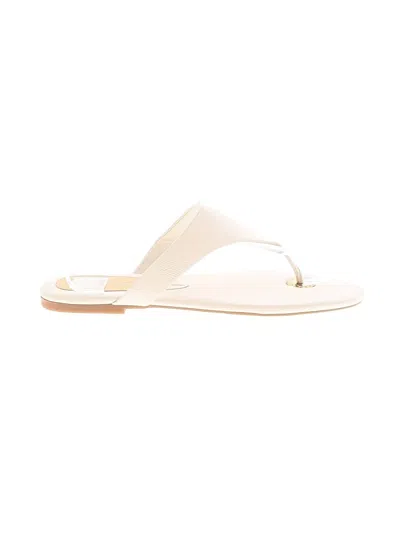 Pre-owned Dolce Vita Flip Flops In Ivory