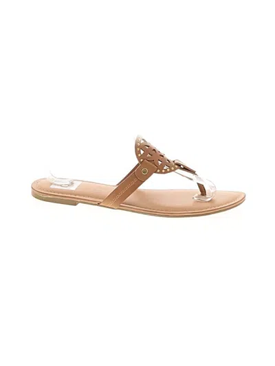 Pre-owned Dolce Vita Flip Flops In Tan