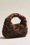 Dolce Vita Frankie Faux Fur Satchel In Brown