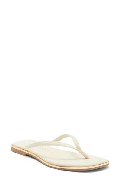Dolce Vita Frann Flip Flop In Off White Stella